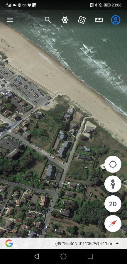 Villa Les Baigneurs Merville-Franceville-Plage Exterior foto